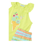 Mayoral Completo 2 Pezzi Short-Canotta per Neonata 3214 GIALLO MAYORAL 
