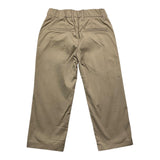 Brian Rush Einfarbige Hose mit elastischer Taille in Beige für Babys