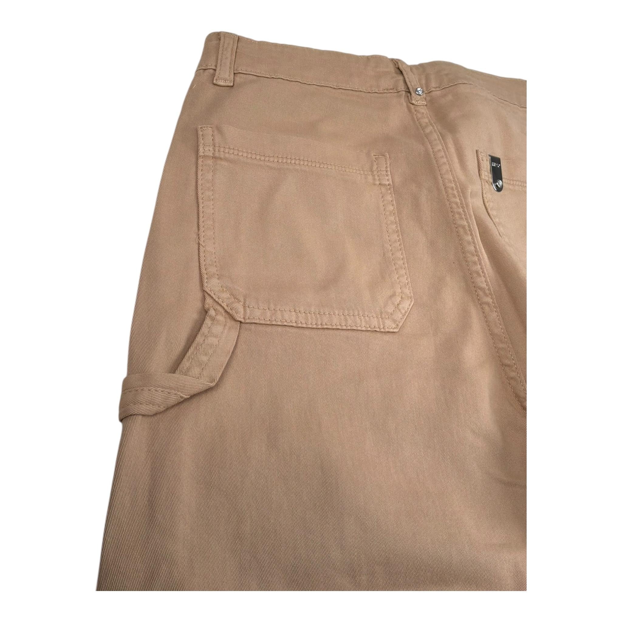 Liu Jo Jeans Tinta Unita Modello Palazzo per Bambina GA5091 SABBIA LIU JO 