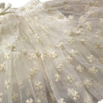 Y-CLU gonna tinta unita con tulle Bianco per Neonata YN20744 BIANCO Y-CLU 