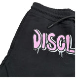 Disclaimer Short Tuta tinta unita con Stamp Nero per Bambina 23EDK53837 NERO DISCLAIMER 