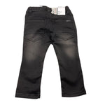 NAME.IT jeans morbido tinta unita con elastico in vita Nero per Neonato 13185213 NERO NAME.IT 