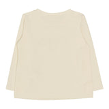 LIU JO shirt girocollo tinta unita con stampa Panna per Bambina KF4090XXX PANNA LIU JO 