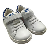 Cesare Paciotti Sneakers Einfarbig mit Schnürsenkeln und weißem Klettverschluss für Neugeborene