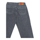 Dou Dou Jeans Tinta Unita con Girovita Regolabile per Bambina DW6P00 GRIGIO DOU DOU 