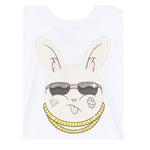 Sprayground T-Shirt Girocollo Tinta Unita con Stampa per Bambino SPY1254 BIANCO SPRAYGROUND 