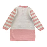 MAYORAL abito tinta unita in maglia cn stampa Rosa per Neonata 2918X ROSA MAYORAL 