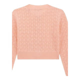 Guess Cardigan Tinta Unita Traforato per Bambina J4RR03Z3CD0 ROSA GUESS 