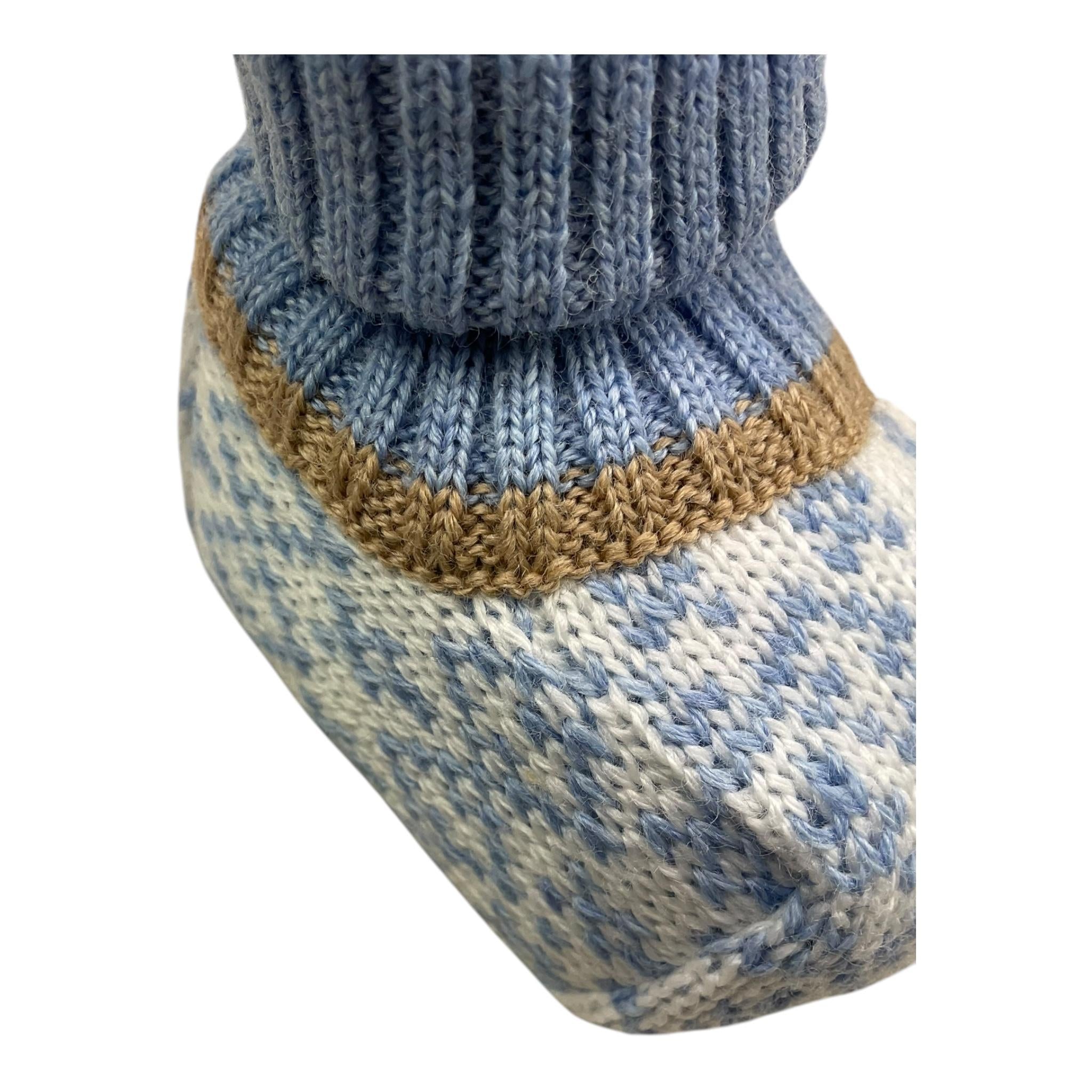 COLORI CHIARI babbucce tricolore Azzurro per Neonato MF757763 AZZURRO COLORI CHIARI 