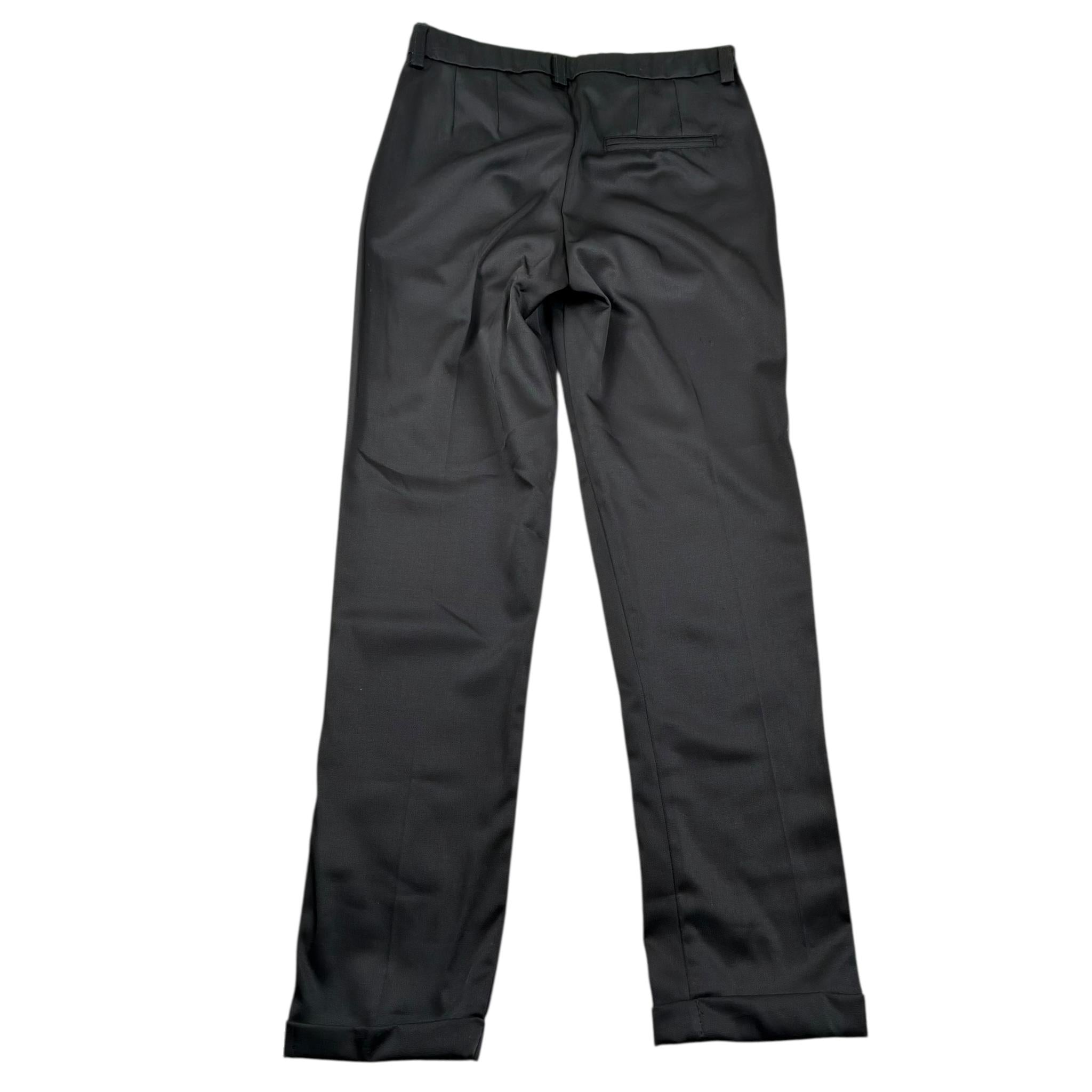 Daniele Alessandrini Pantalone Tinta Unita con Girovita Regolabile per Bambino 1235P1267 NERO DANIELE ALESSANDRINI 