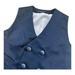 Manuel & Frank Gilet Tinta Unita  per Neonato MF5012B BLU MANUEL & FRANK 