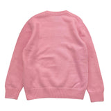 SAINT BARTH maglia girocollo tinta unita con stampa Rosa per Bambina FAVOLOSA ROSA SAINT BARTH 