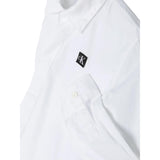 Calvin Klein Camicia Manica Lunga tinta unita con Logo Bianco per Bambino IB0IB01962 BIANCO CALVIN KLEIN 