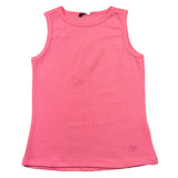 Fun &amp; Fun Einfarbiges Tanktop mit Rundhalsausschnitt in Rosa für Mädchen