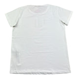 Liu Jo T-Shirt Girocollo Tinta Unita con Logo per Bambina GA5116X BIANCO LIU JO 