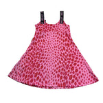 Just Cavalli Abito Tinta Unita con Stampe Baci per Bambina JGP26048VE ROSA JUST CAVALLI 