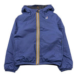 K-WAY giubbino tinta unita con cappuccio Blu per Bambino K7141FW BLU K-WAY 