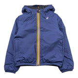 K-WAY giubbino tinta unita con cappuccio Blu per Bambino K7141FW BLU K-WAY 