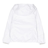 K-Way Giubbino Reversibile con Zip E Cappuccio per Bambina K61313WX BIANCO/BEIGE K-WAY 