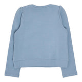 LIU JO felpa chiusa girocollo tnta unita con brillantini Azzurro per Bambina KF4108XXX AZZURRO LIU JO 