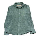 Trussardi Camicia Manica Lunga Tinta Unita per Bambino TBP26129CA VERDE TRUSSARDI 