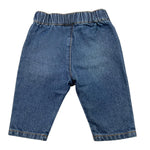 MOSCHINO jeans tinta unita con elastico in vita Blu per Neonato MDP03F BLU MOSCHINO 