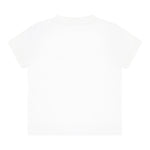Boss T-Shirt Girocollo Tinta Unita con Stampa per Neonato J52113X BIANCO BOSS 