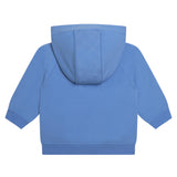 Carre'Ment Beau Zip Up Hoodie Uni Blau Für Jungen