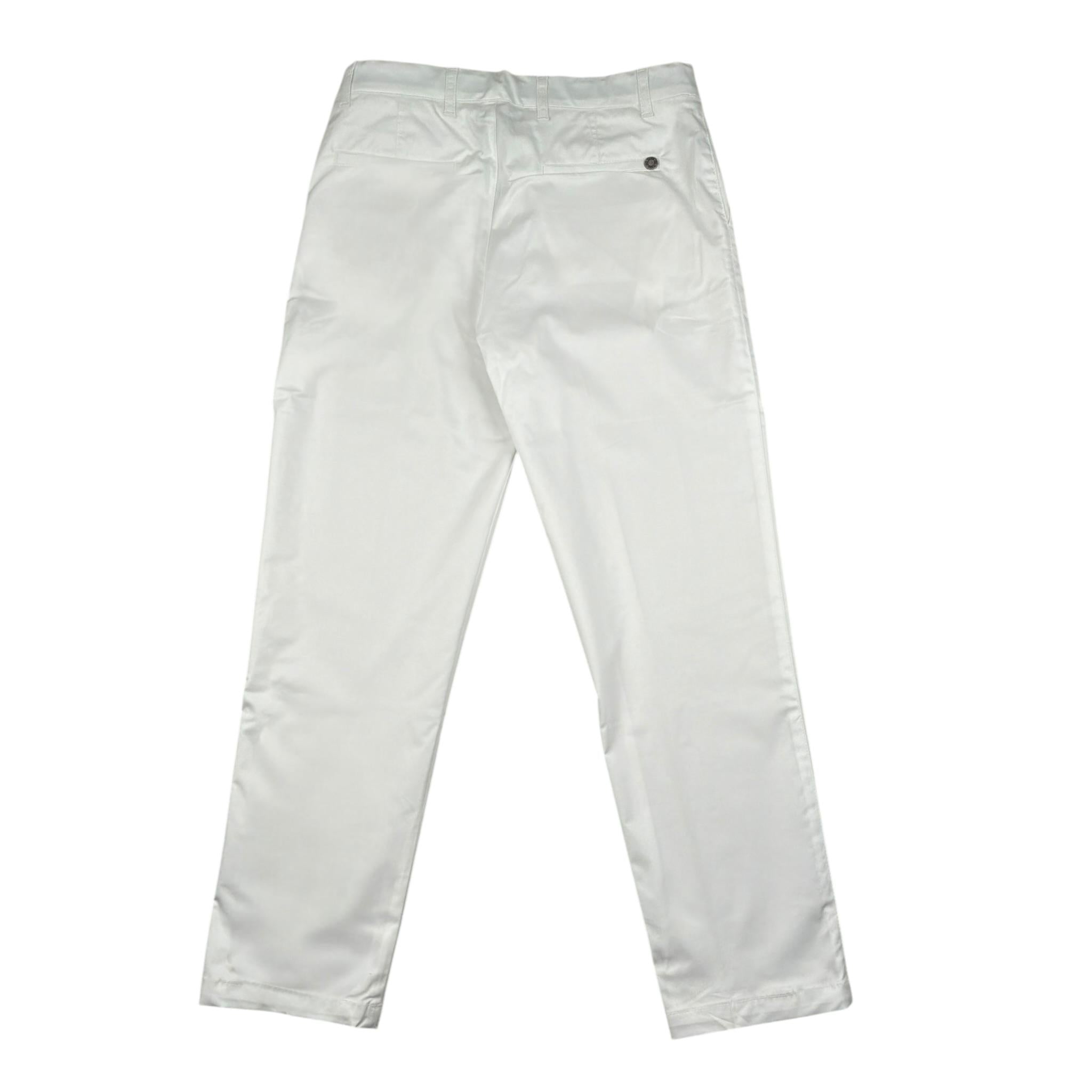 Please Pantalone Tinta Unita con Girovita Regolabile per Bambino PHH9132B73 BIANCO PLEASE 