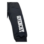 GIVENCHY pantalone tuta tinta unita con logo Nero per Bambino H24234 NERO GIVENCHY 