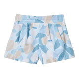 Mayoral Short Tinta Unita con Fantasia per Bambina 3905J AZZURRO MAYORAL 