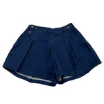 BOBOLI short in denim tinta unita con elastico in vita Blu per Bambina 209089 BLU BOBOLI 
