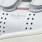 Pepe Feamo Sneakers Tinta Unita con Strappi per Neonata PGS30601N BIANCO PEPE FEAMO 