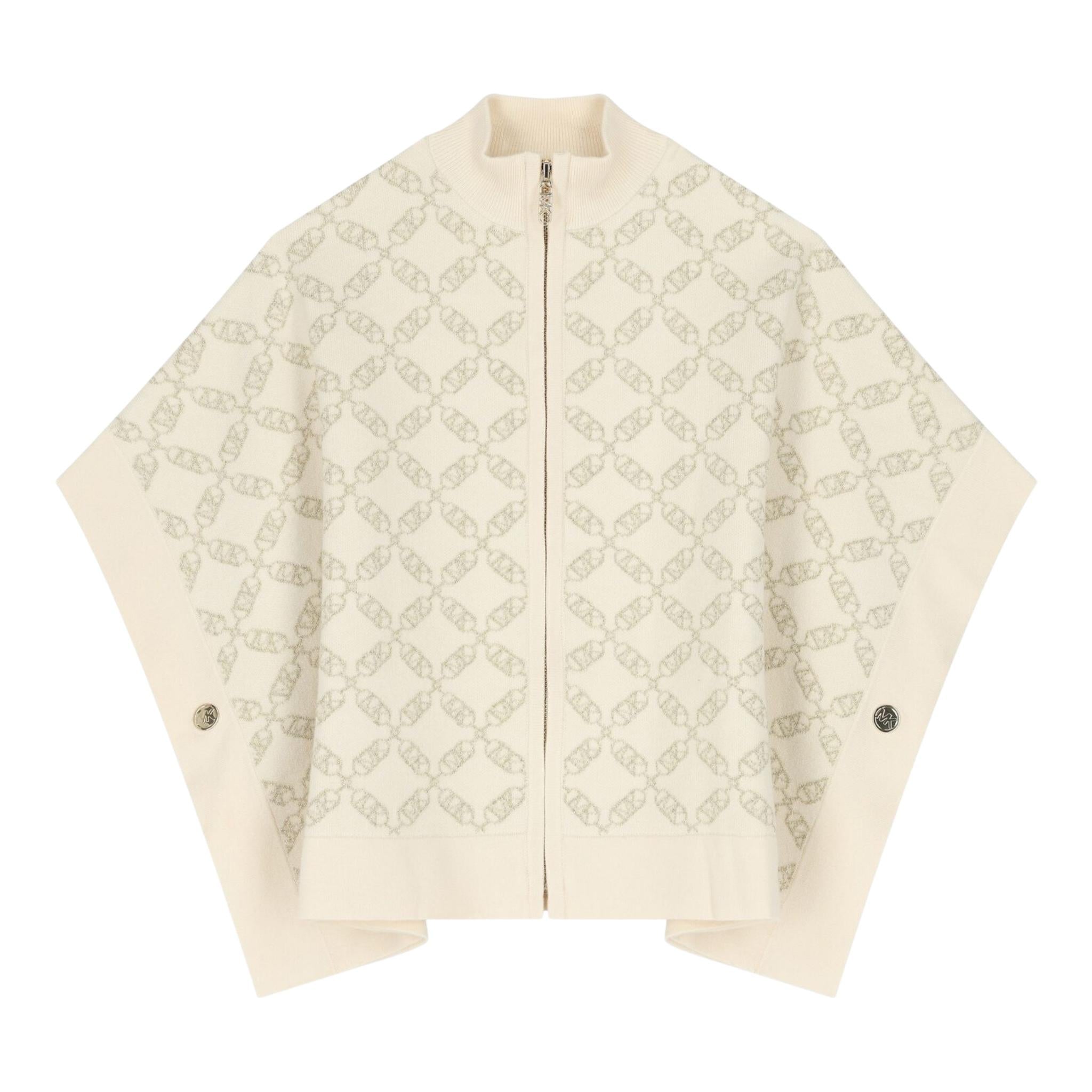 MICHAEL KORS feplpa tinta unita logata con zip Panna per Bambina R30157 PANNA MICHAEL KORS 