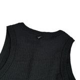 Dixie Abito Giromanica Girocollo Tinta Unita per Bambina ABA1032G74X NERO DIXIE 