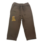 I DO pantalne tuta tinta unita cn elastic in vita Marrone per Neonato 4A509 MARRONE I DO 