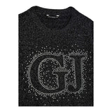 GUESS maglia tinta unita girocollo con brillantini Nero per Bambina J4YR00Z3FP0 NERO GUESS 