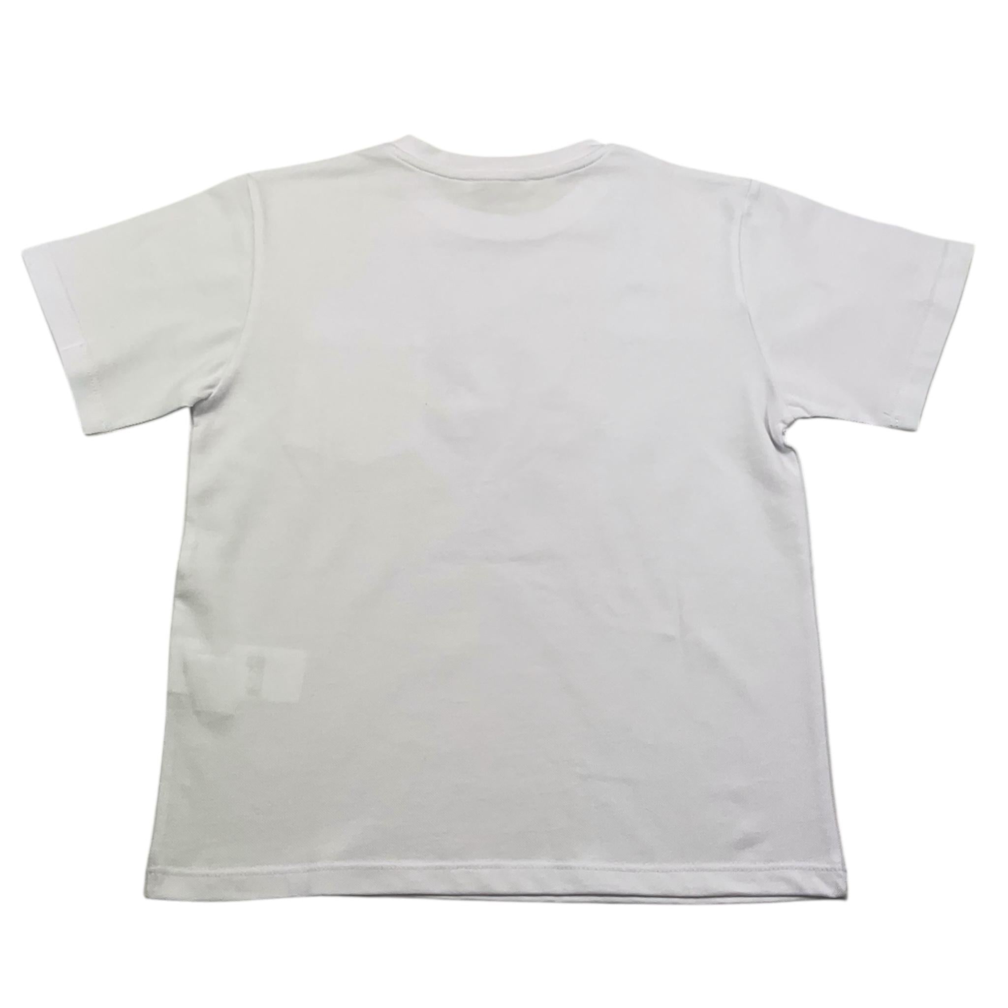t-shirt girocollo tinta unita cn taschino PP4051 BIANCO PAOLO PECORA 