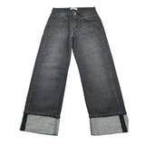 Gaelle Jeans tinta unita Modello Palazzo Nero per Bambina 2741PD0981 NERO GAELLE 
