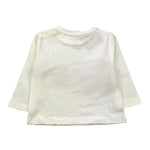 MAYORAL shirt girocollo tinta unita con stampa in contrasto Bianco per Neonato 2043 BIANCO MAYORAL 