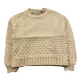 SIMONETTA maglia girocollo tinta unita Panna per Bambina ST9B10 PANNA SIMONETTA 