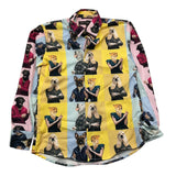 Brian Rush Langarmshirt Multicolor Dog Print Fantasy für Jungen