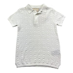 Trussardi Polo Mezza Manica Tinta Unita per Bambino TBP26081PO BIANCO TRUSSARDI 