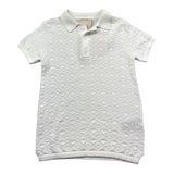 Trussardi Polo Mezza Manica Tinta Unita per Bambino TBP26081PO BIANCO TRUSSARDI 