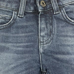 EMPORIO ARMANI jeans tinta unita con girovita regolabile Blu per Bambino 6L4J45 BLU EMPORIO ARMANI 