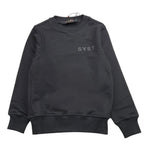 STAY STREET felpa girocollo tinta unita  Nero per Neonato 16168N NERO STAY STREET 