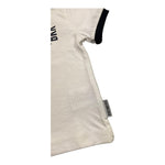 Bikkembergs Polo Mezza Manica Tinta Unita con Colletto In Contrasto per Neonato BK2135 BIANCO BiKKEMBERGS 