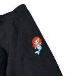 Mousse Leggins Tinta Unita con Stampa per Bambina LOVEE NERO MOUSSE 