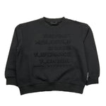 JOHN RICHMOND felpa chiusa girocollo tinta unita Nero per Bambino RBA25023FE NERO JOHN RICHMOND 