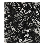 DOLCE & GABBANA leggins tinta unita con stampe in contrasto Nero per Bambina L5JP5B NERO DOLCE & GABBANA 